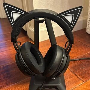 Razer Kraken Kitty RGB USB Gaming Headset: Surround Sound - Chroma RGB Lighting